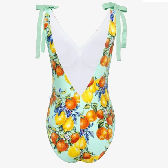 NWT Posh Peanut Women's One Piece Swimsuit L🍊 - Picture 5 of 16